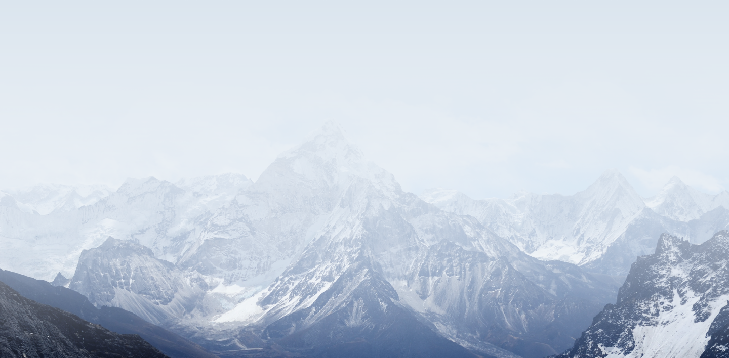 Snowy mountains background image