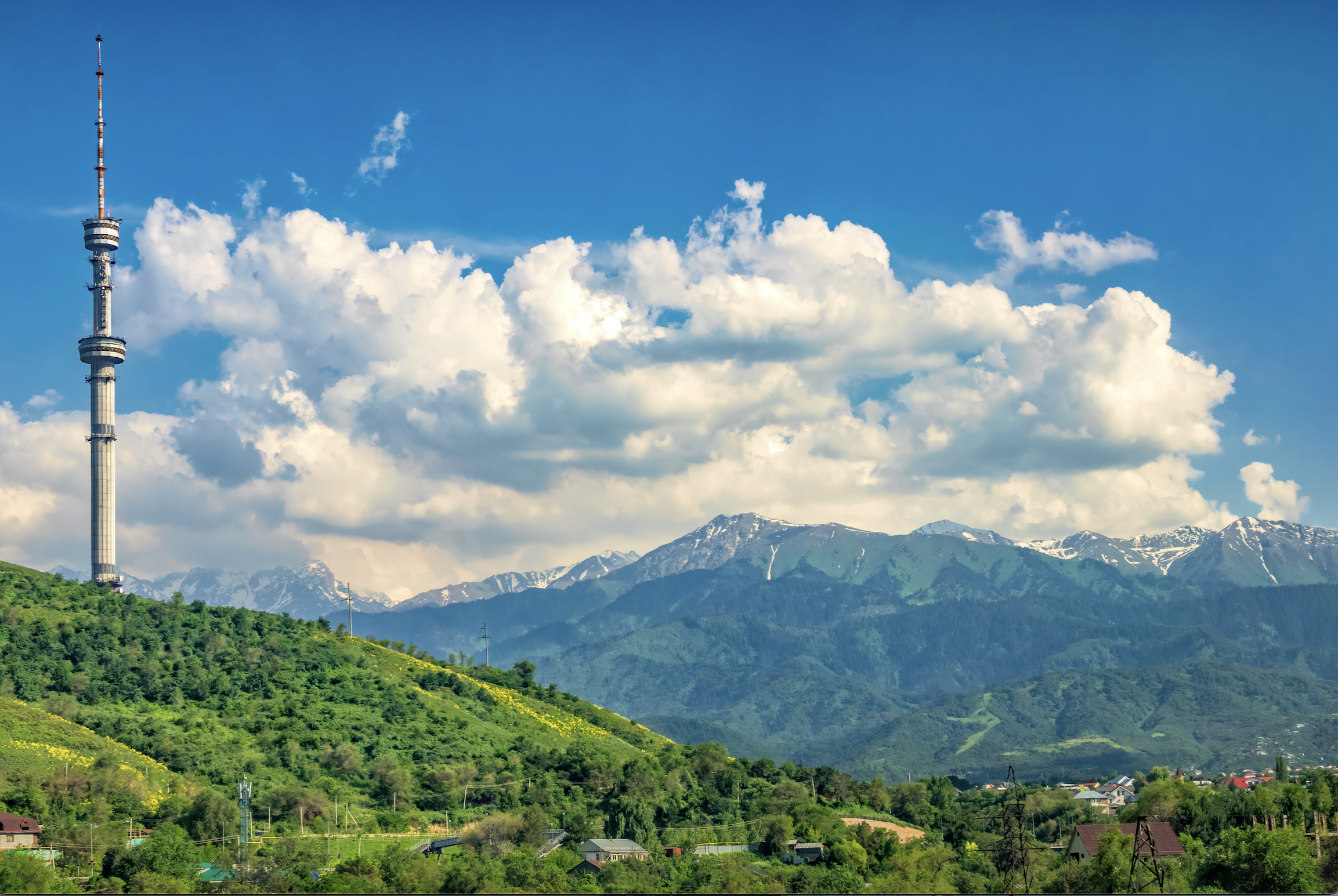 Central Asian Mountainous Landscape
