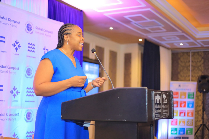 Sally Mwenesei, Senior Fraud Analyst at Safaricom, has seen corruption in procurement operations at the mobile network operator headquartered in Nairobi